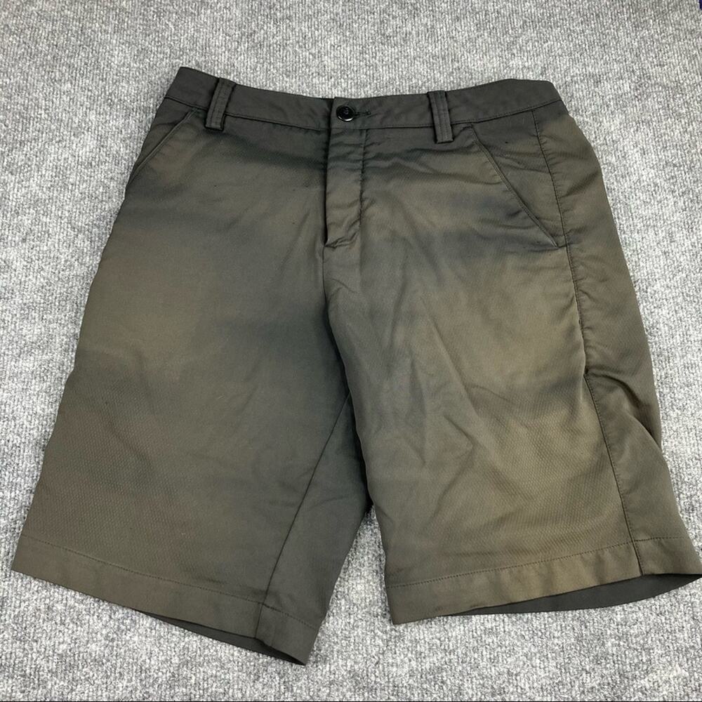 puma‎ black size 30 flat front golf shorts